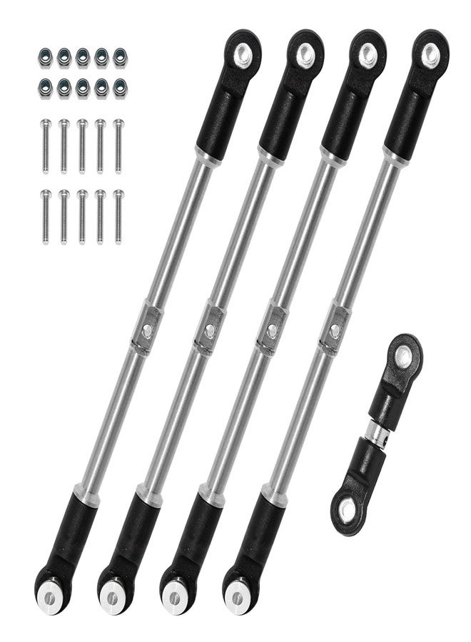 XinGeeek Stainless Steel Tie Rod Turnbuckles Set for Arrma 1/8 6S Kraton Outcast 1/7 Big Rock RC Car Upgrade Parts - Image 4